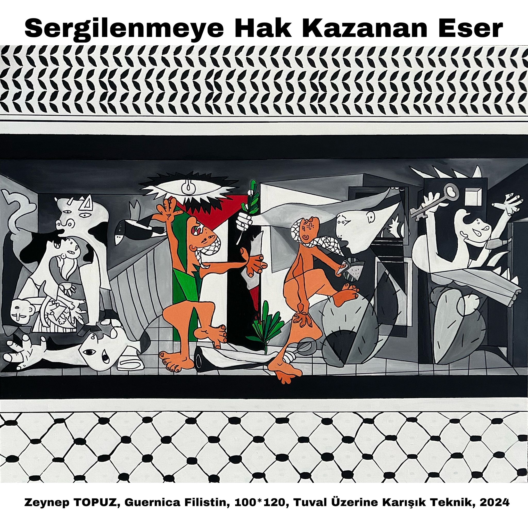 Öğrencilerimizin “Filistin” konulu Resim Yarışmasındaki Başarısı